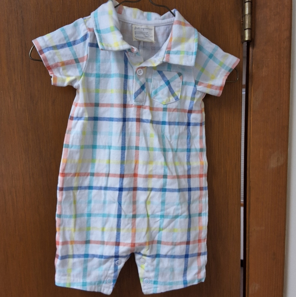 Plaid Kids Shirt - Multicolor